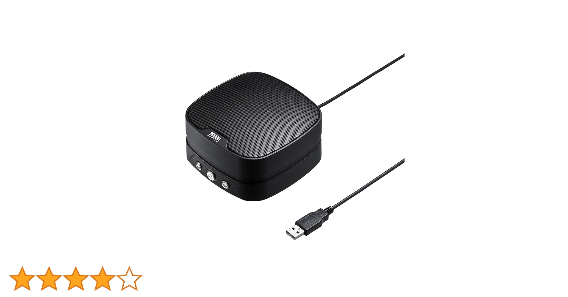 SANYO MM-MC35 ブラック スピーカー Amazon.co.jp: サンワサプライ WEB会議小型スピーカーフォン(2台